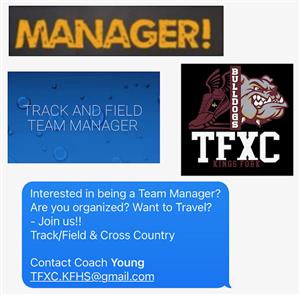 Track Managers Needed